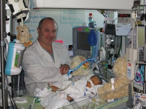 Dr. Satou checks on Rudy