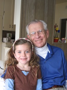 Gpa Dick and Olivia in Jan. 08