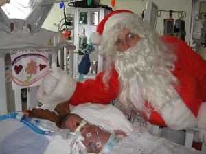 Santa and his little reindeer!