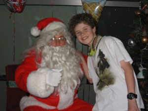 Wilson and Santa