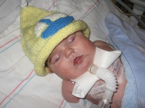 Angel face with a hat.