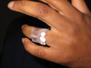 Nurse Sandy's new acquisition!