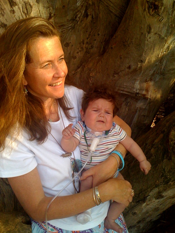 Climbing trees on Father's Day
