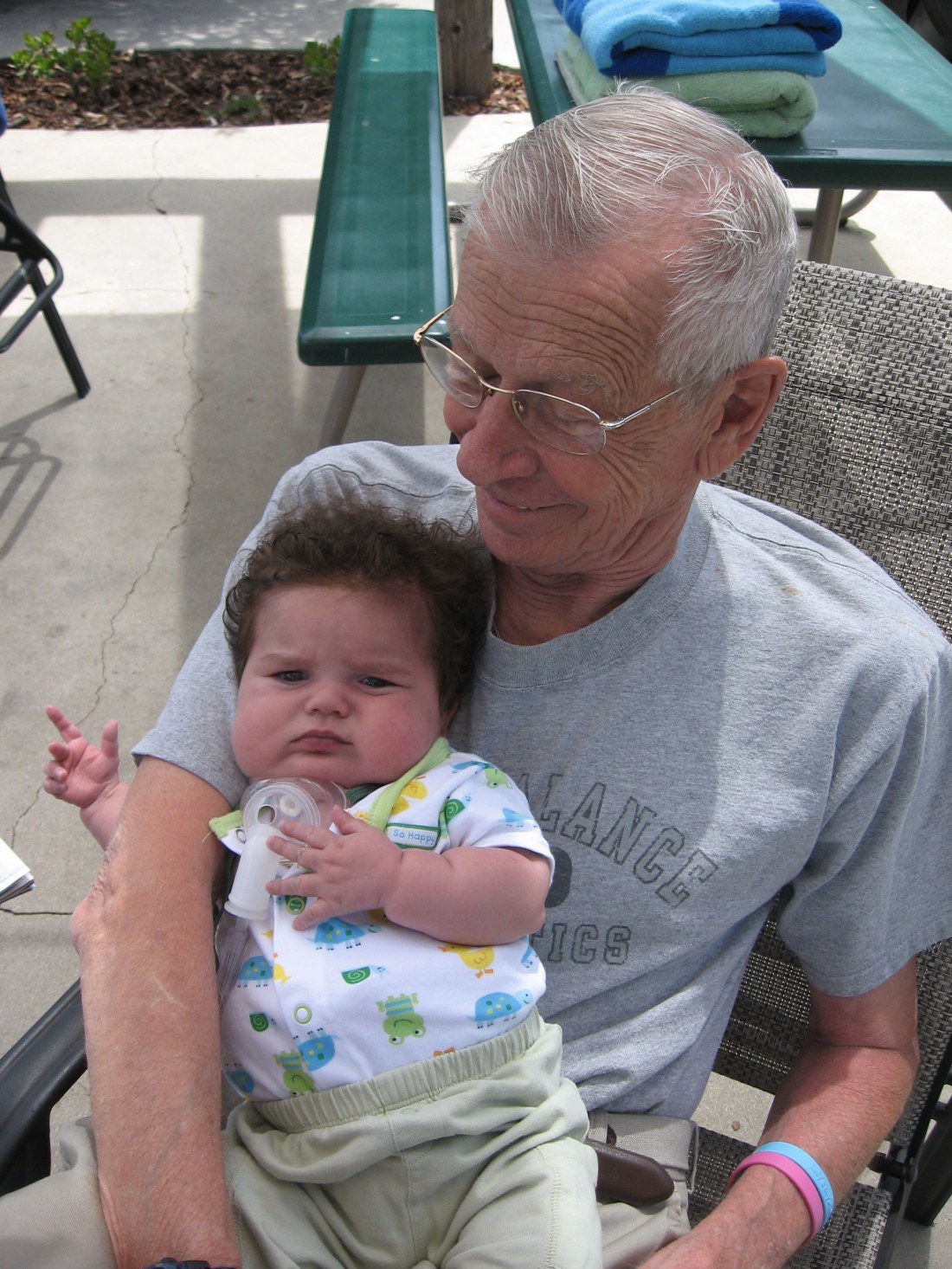 Hugs from Grandpa