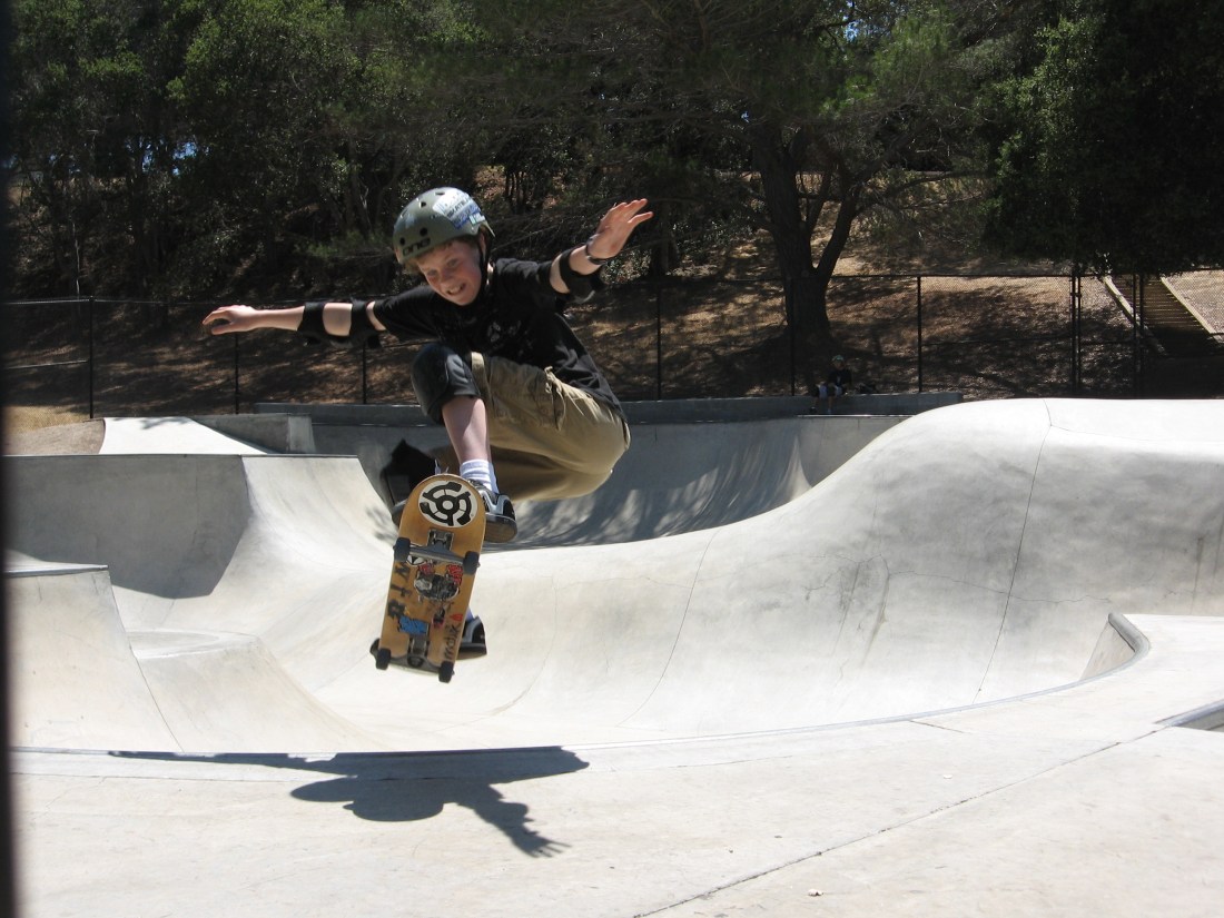 Wilson gets some air!