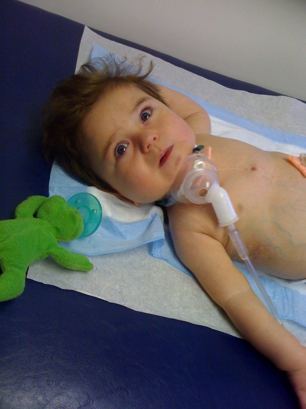 smiling at Pediatrician