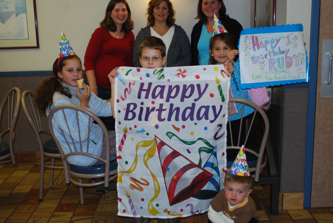 The Bettencourt, Fiorillo and Manning celebration was festive in Connecticut.