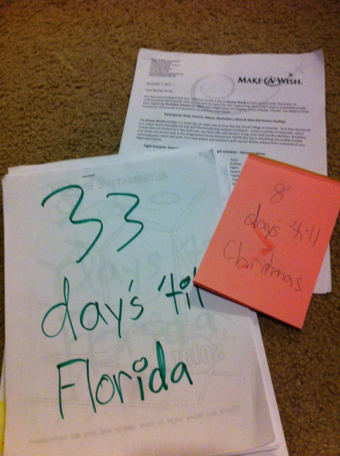 Simultaneous countdowns!