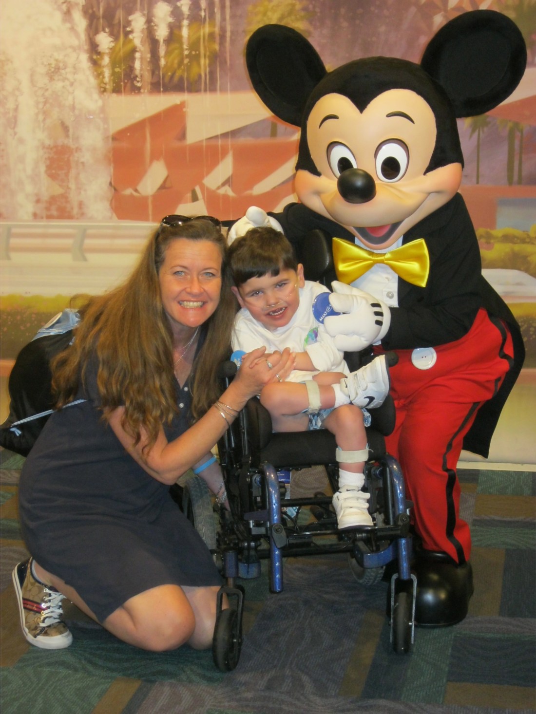 Here's proof that I'm on this trip too!  :)