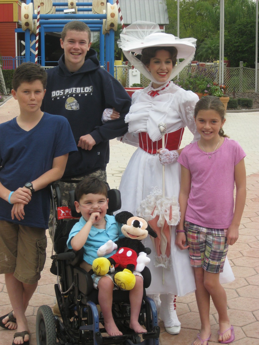 Mary Poppins paid a visit to the village this morning and is pretty much perfect in every way!