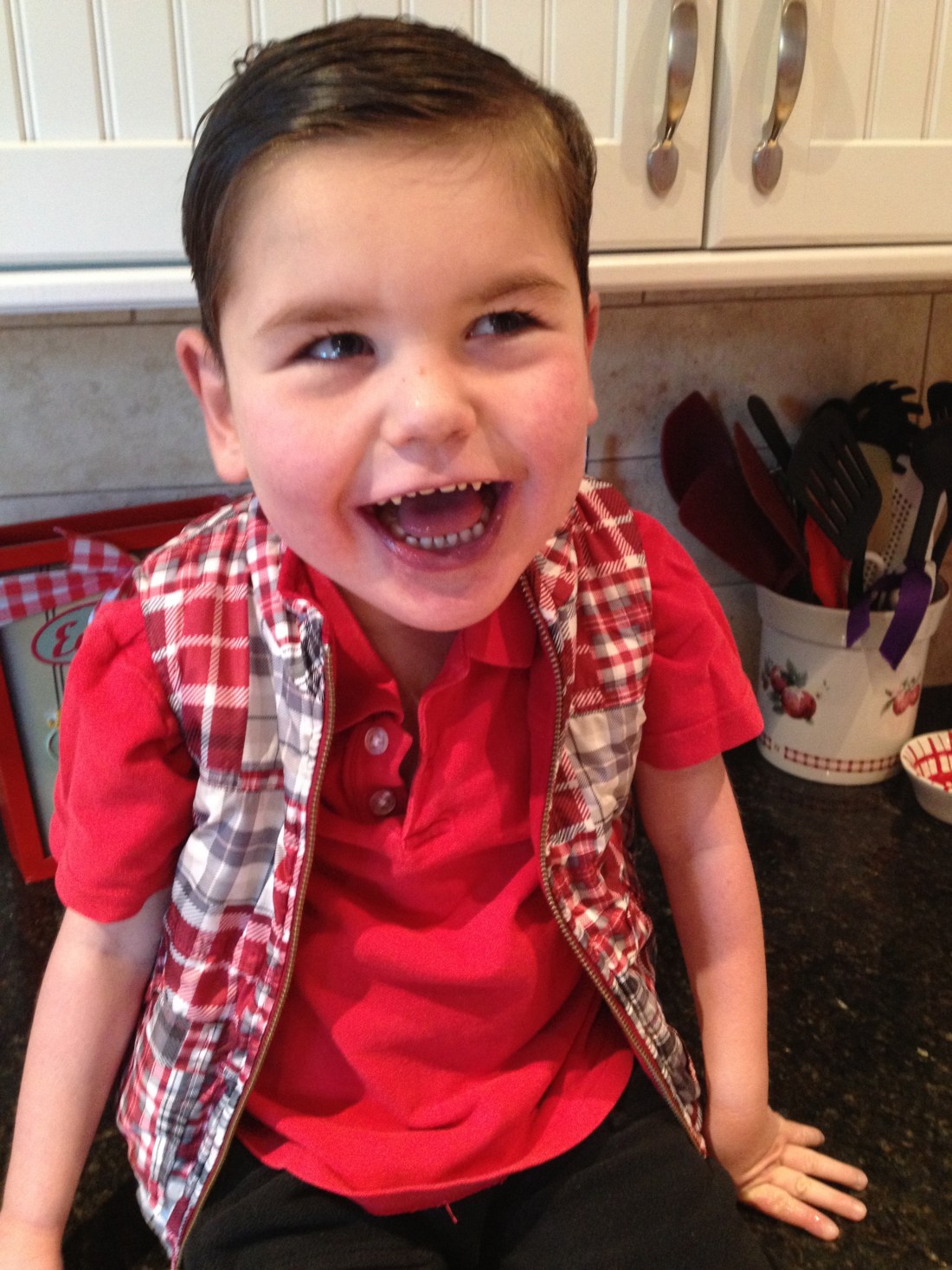 Rudy's Valentine's Day Smile 2-14-13