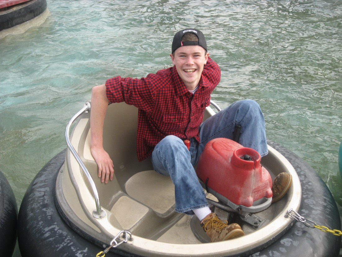 ...bumper boats...