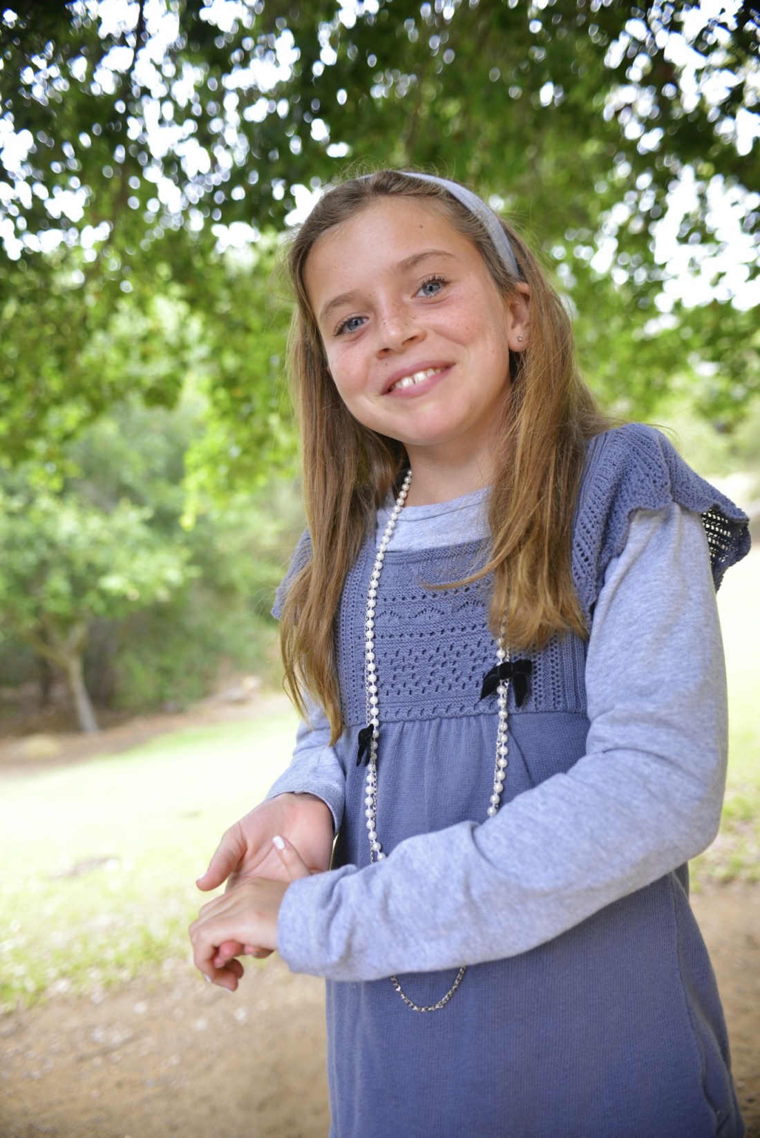 Olivia at the wedding of friends this weekend...:)