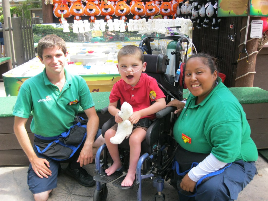 ...and won a bear!!!