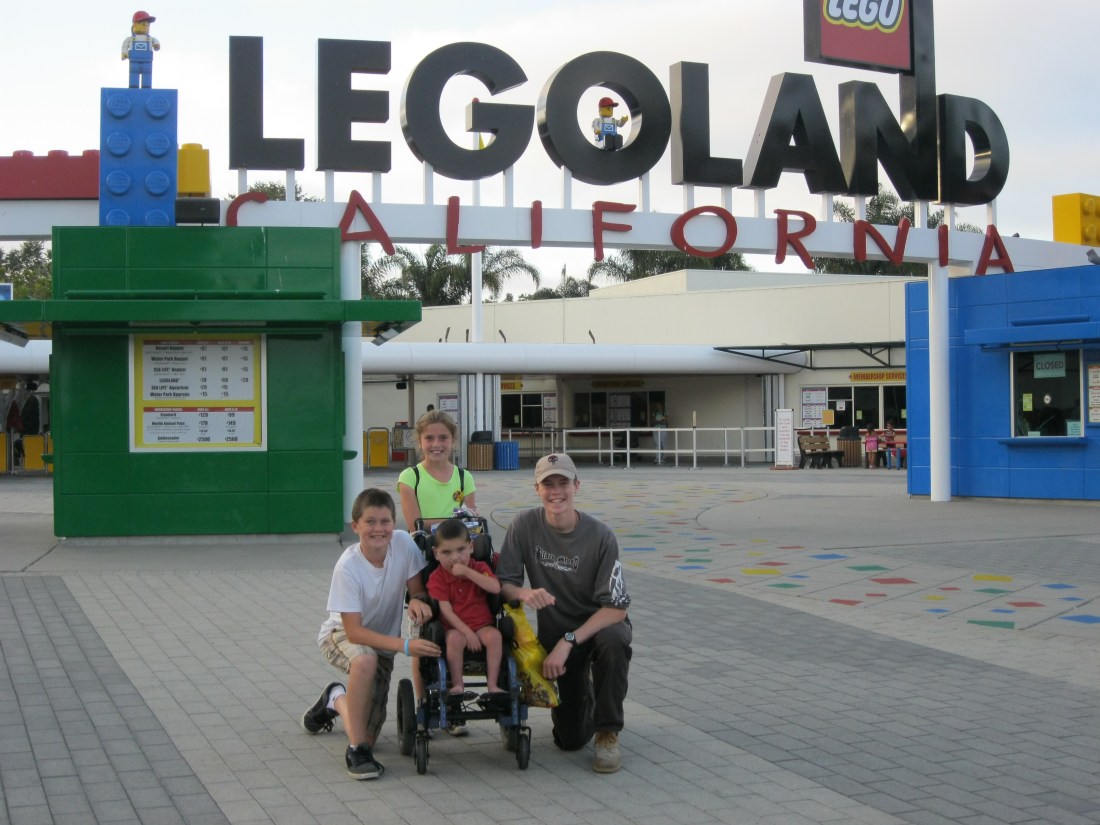 We spent the next day at Legoland!  
