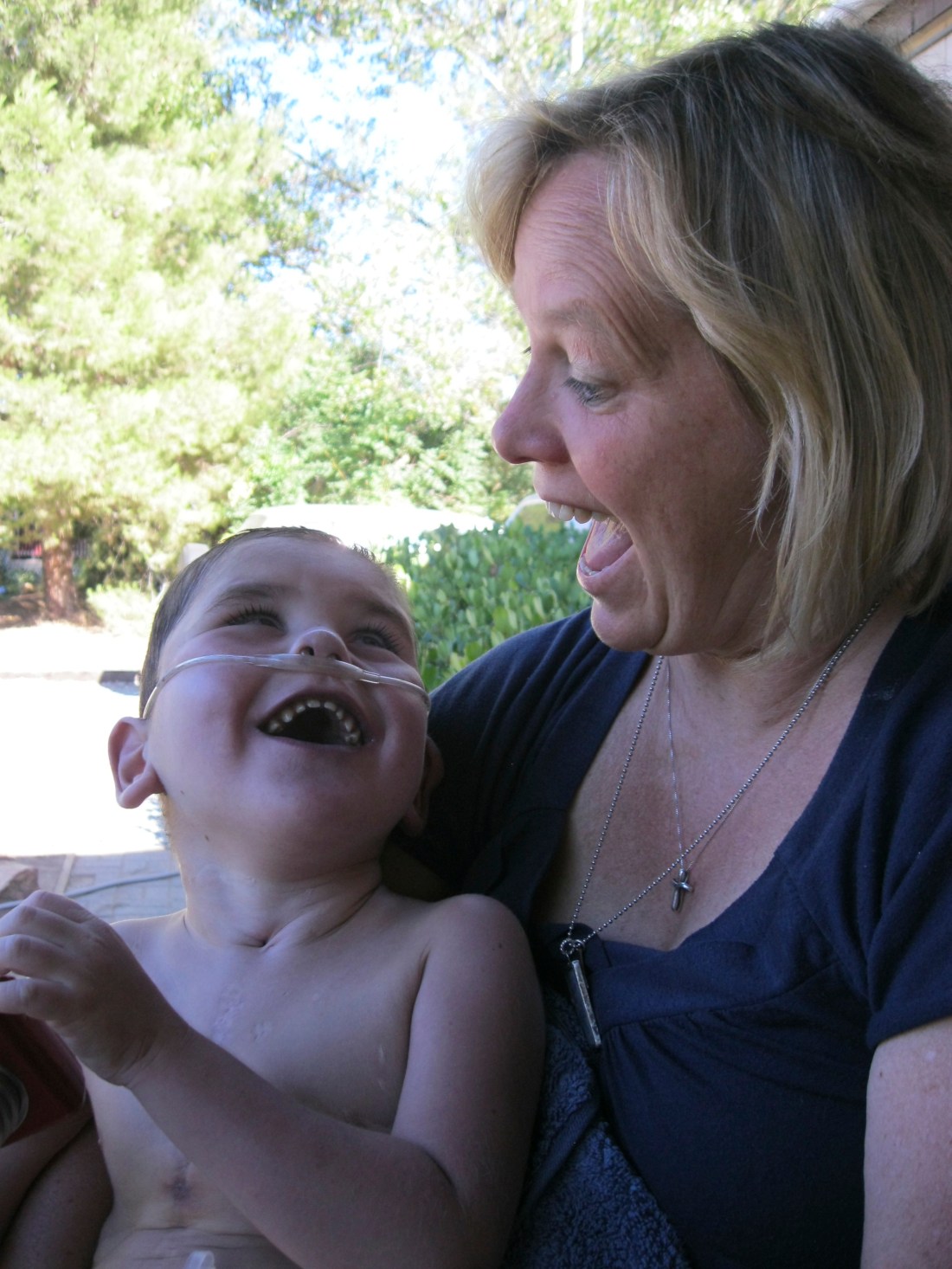 Rudy had fun watching all the crazies!