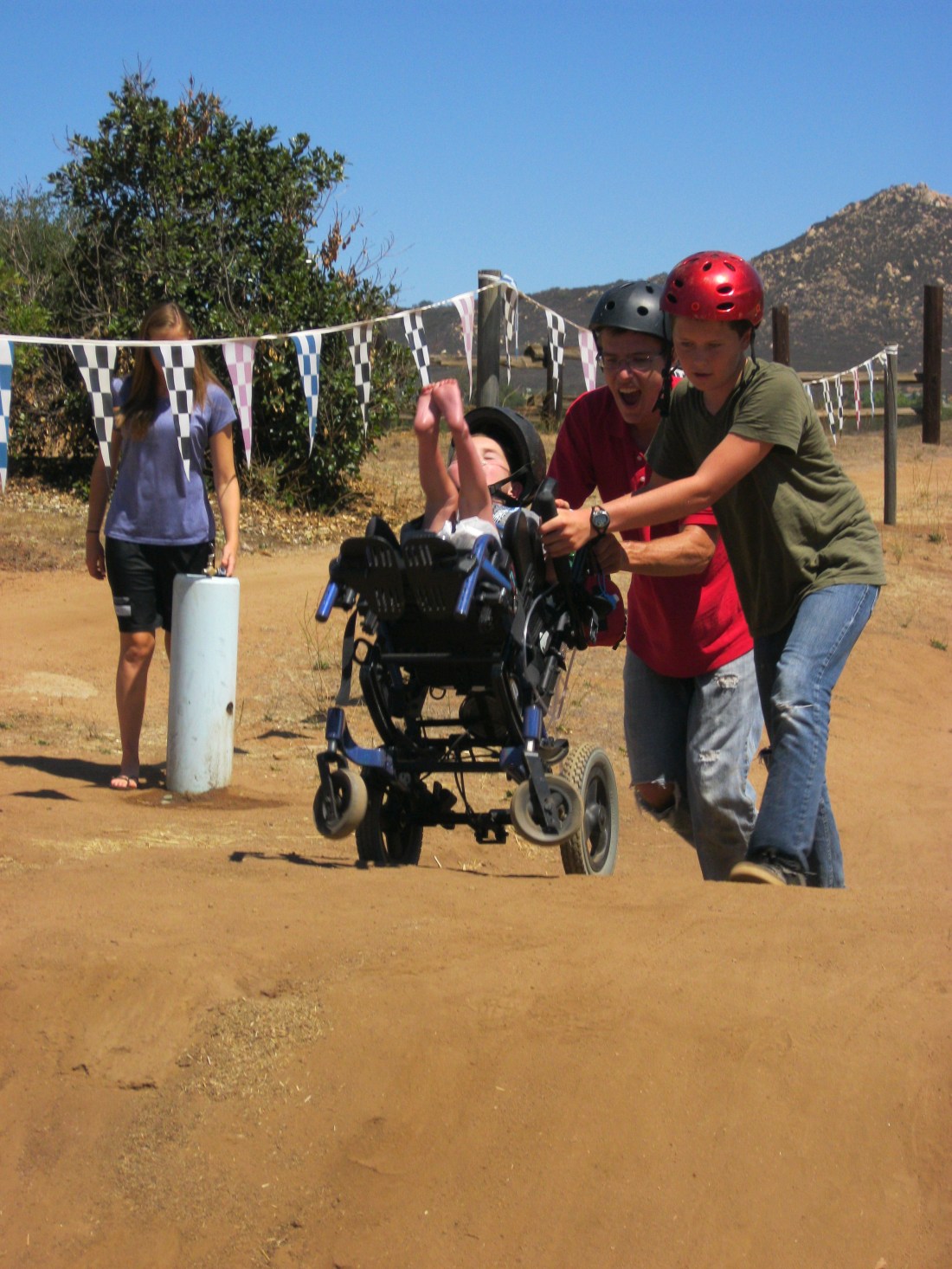 ...and Rudy!  Thanks to Max and Luke!