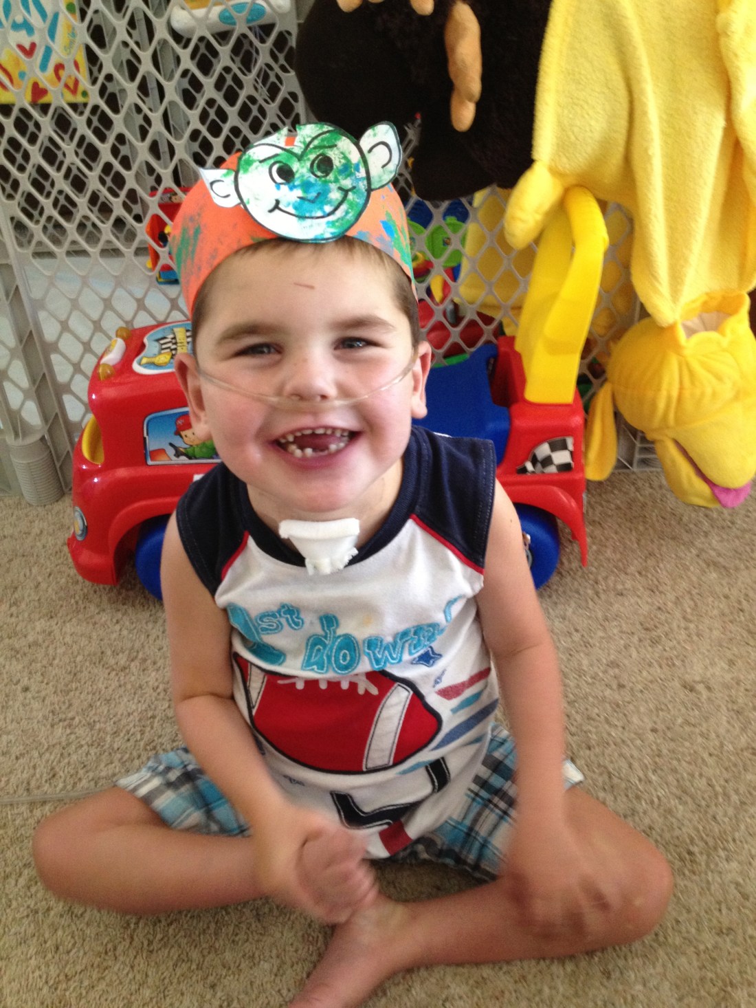 It's kinda hard to stay mad at this face! :)