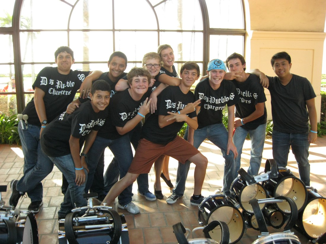 The rocking DPHS drum line!!
