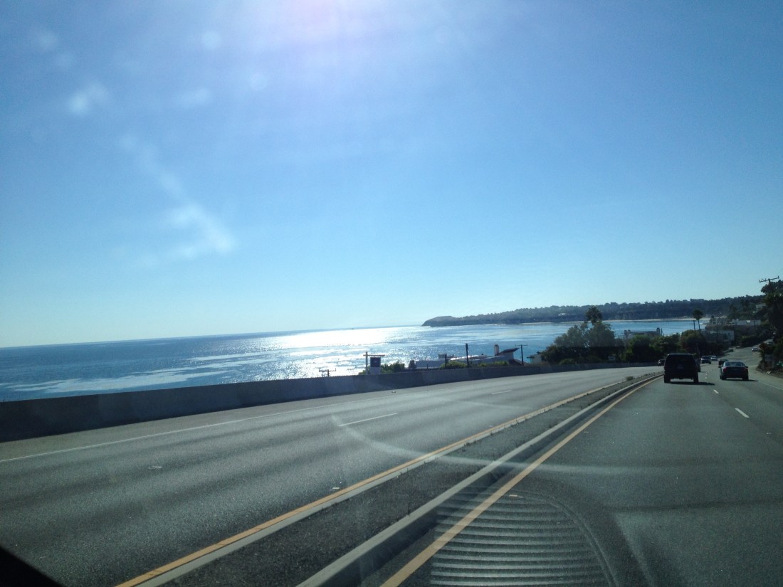 Once again the 405 was bumper to bumper when we headed for home so we took the much more desirable Malibu detour!!!