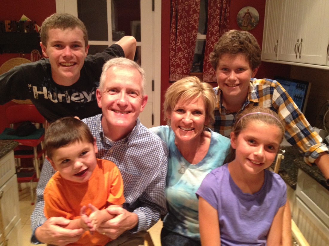 We all enjoyed a quick visit from Uncle Steve and Aunt Michelle on Rudy's Birthday Eve!!!