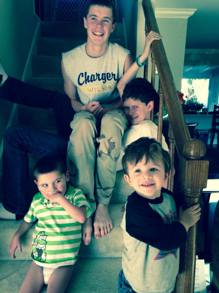 A bunch-a-trouble-makers!