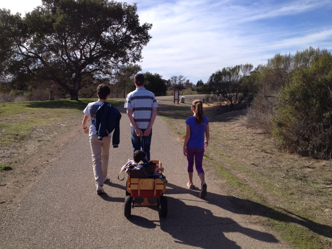 Heading off to see Santa at Stow House!