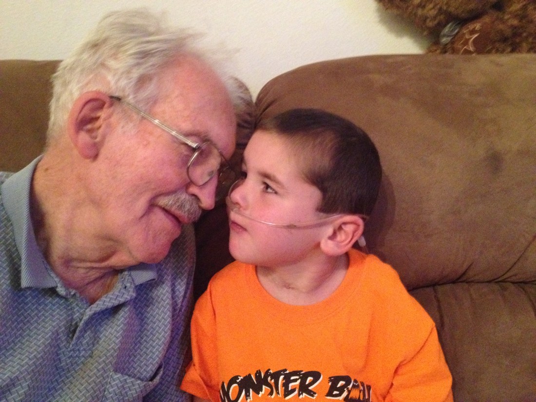 Opa getting a little Rudy-love.