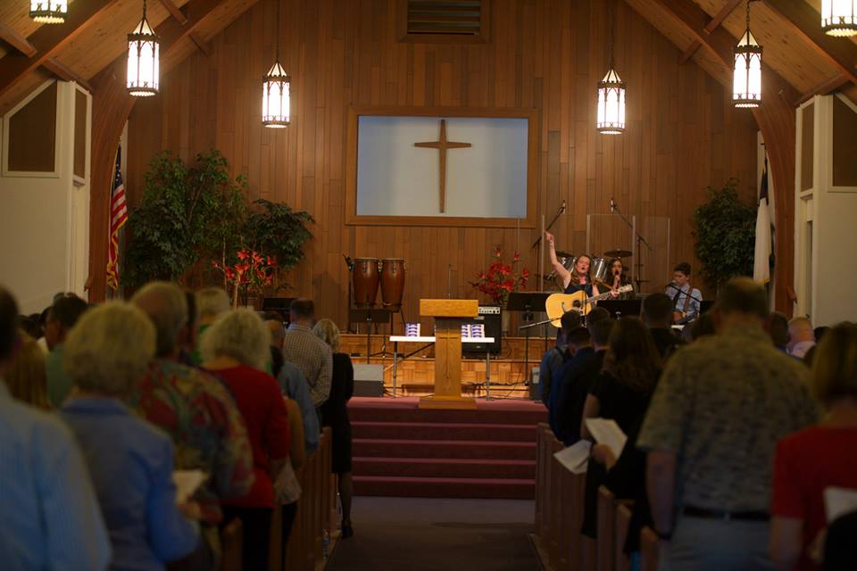 A packed house at graduation!  