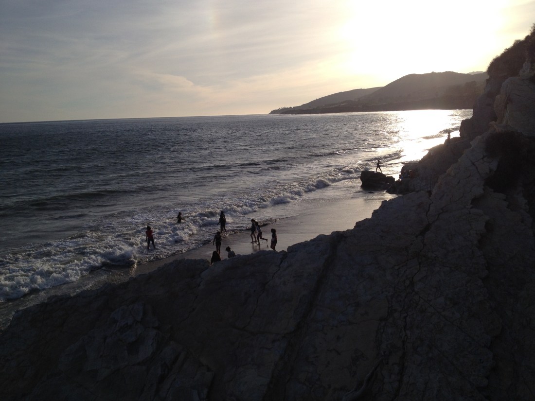 Sunset at El Cap with 19 of my favorite Girl Scouts!  :)