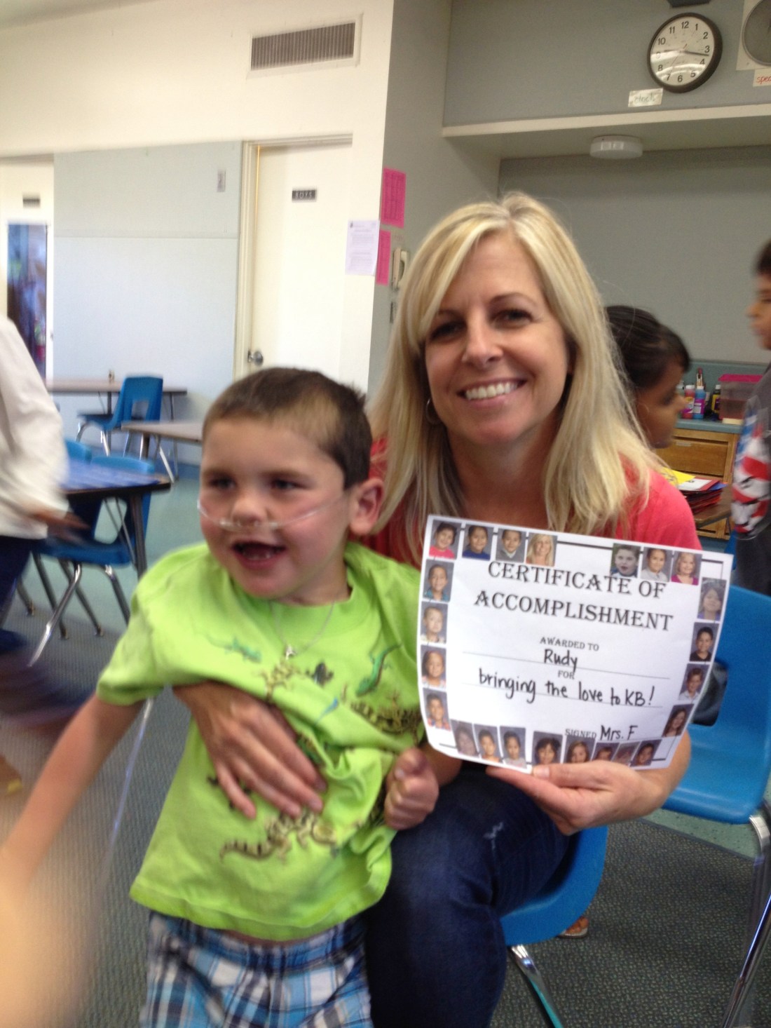 Yay Mrs. Farrington!!