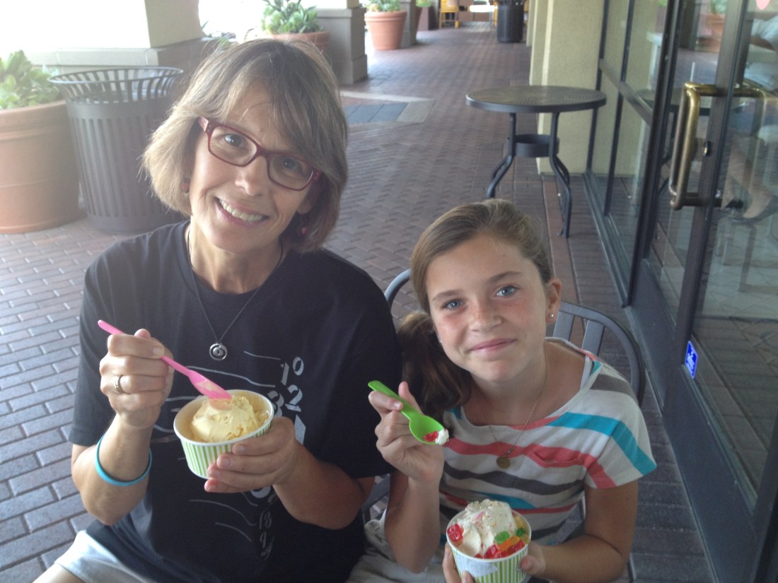 …and squeezed in a sweet treat with Marit!