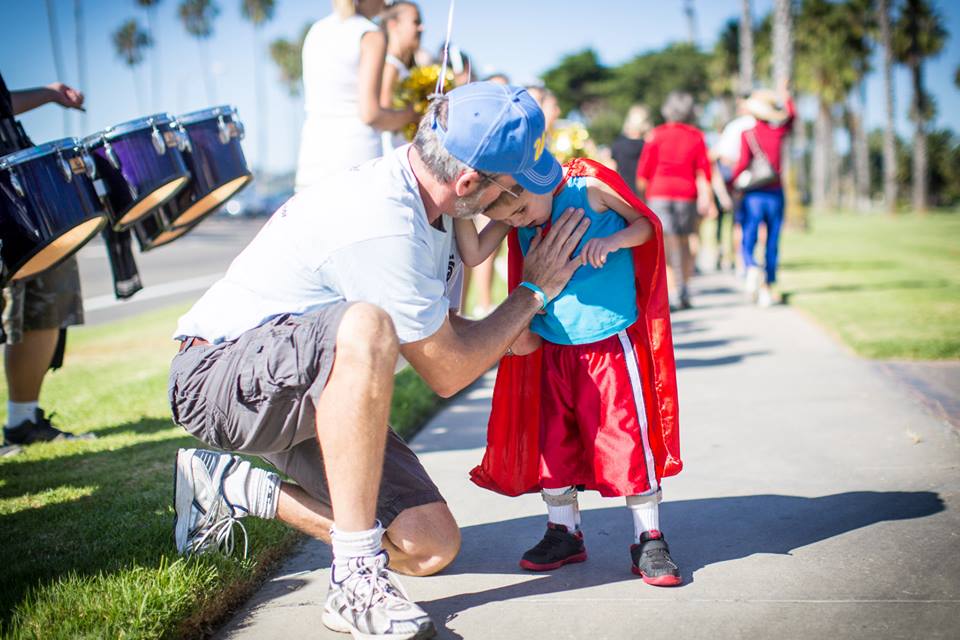 Even Daddy couldn't talk him into cooperating!