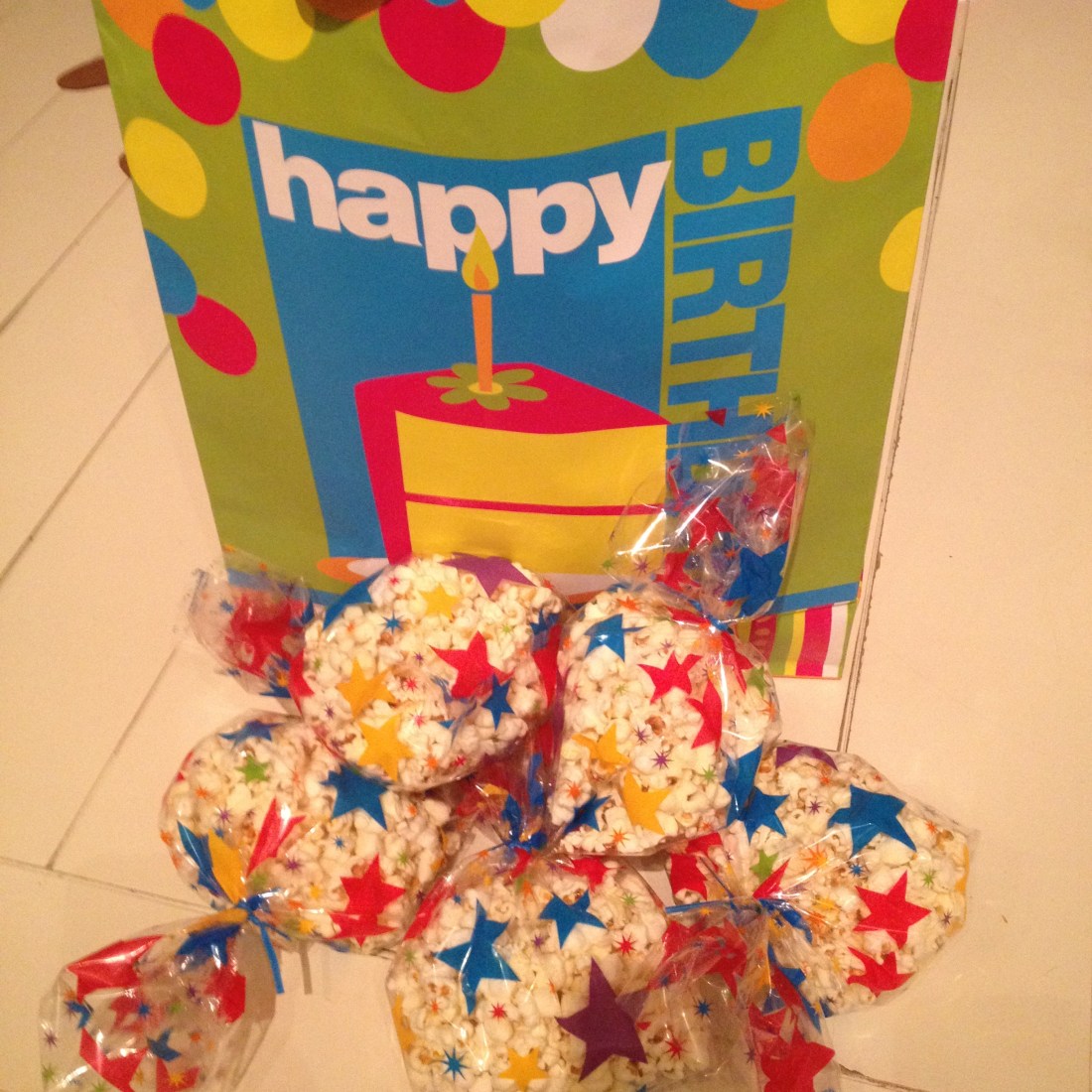 A little birthday snack to share...