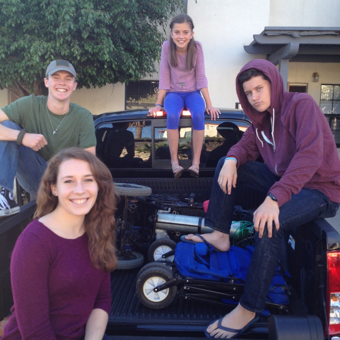 Cousin Heather fits right in with the Geyling craziness!