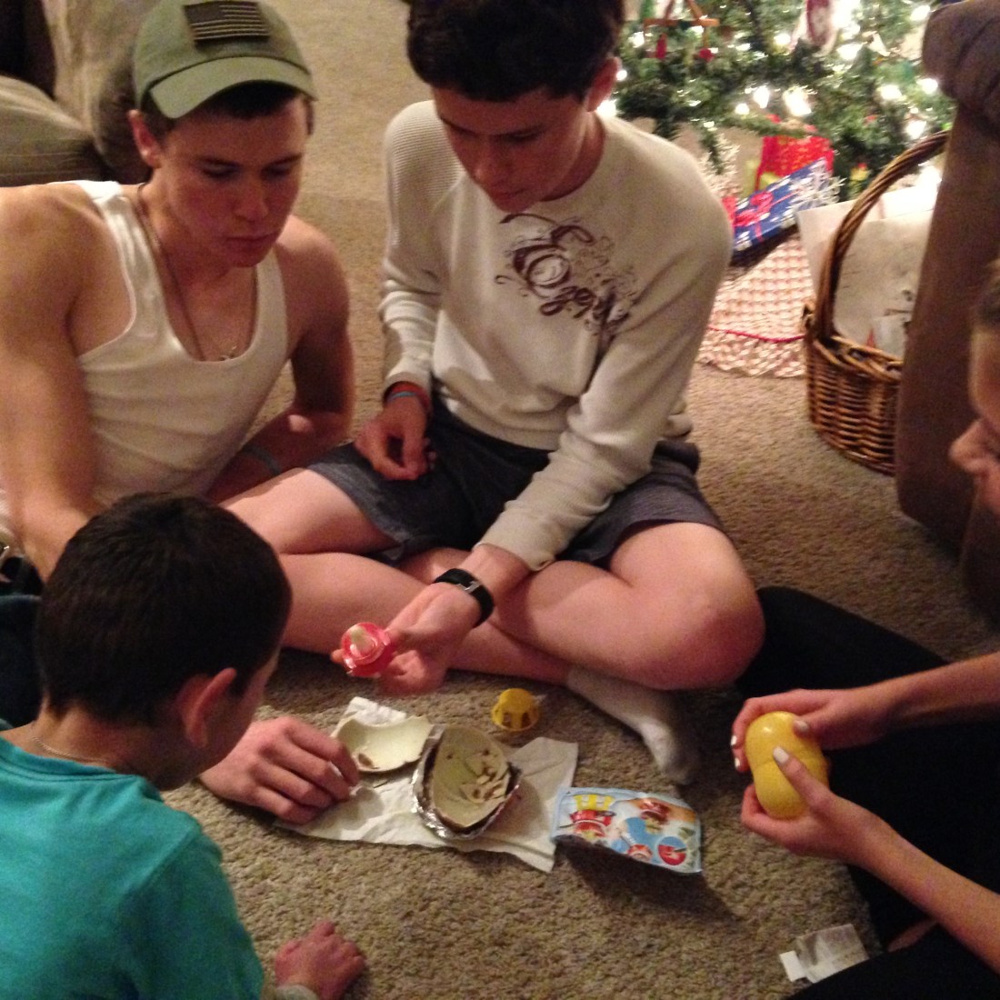 Your never too old to enjoy a Kinder Egg!