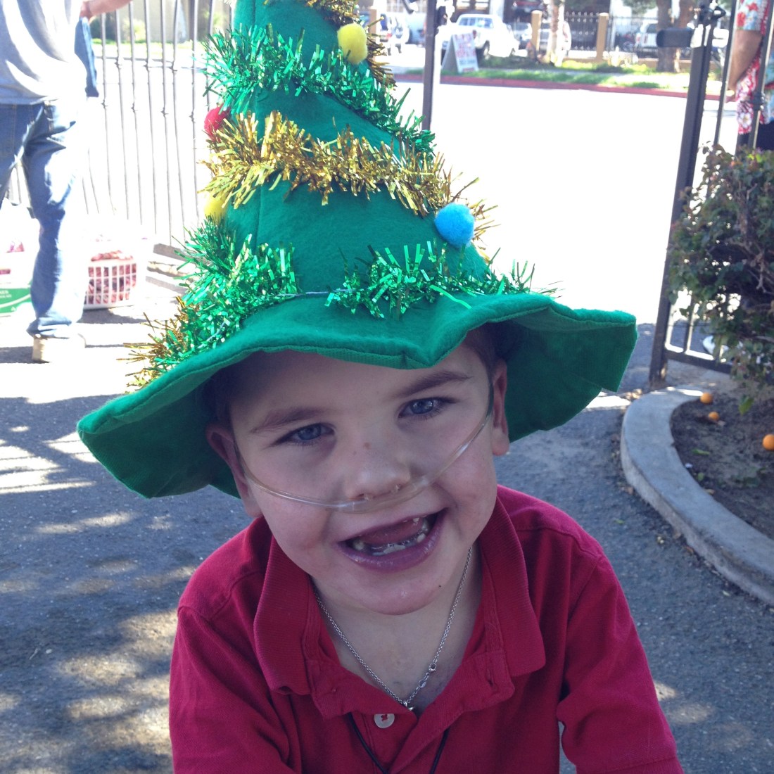 Yesterday at the Rescue Mission homeless guest Christmas celebration.