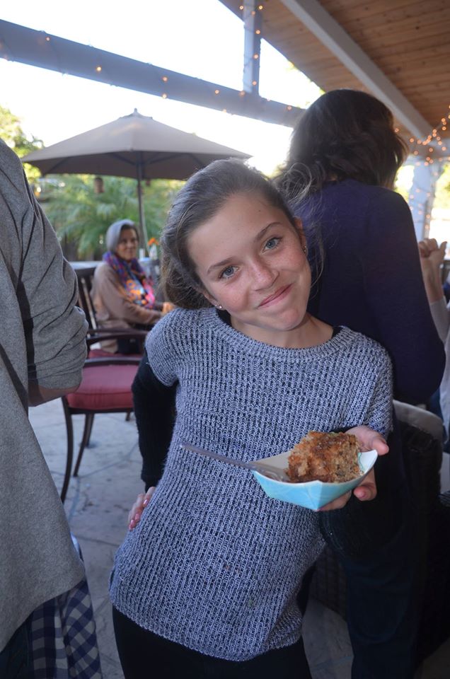 Olivia and Rolf made my favorite…carrot cake from scratch!! Yum!