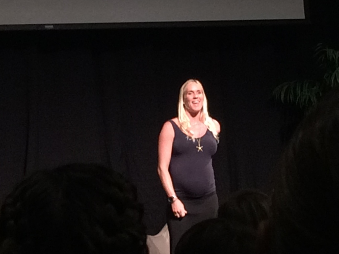 The big kids had the opportunity to usher at a recent Fellowship of Christian Athletes event featuring Bethany Hamilton!  Olivia was particularly thrilled as she is a super fan of "Soul Surfer" and Bethany's story!