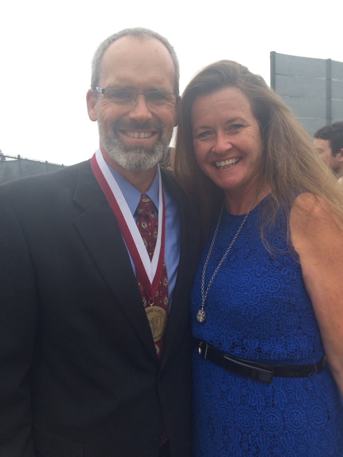 We started May 9th by attending the Westmont College graduation ceremony...Rolf was honored as this year's Westmont Medal recipient for his work at the Rescue Mission...grateful and proud.
