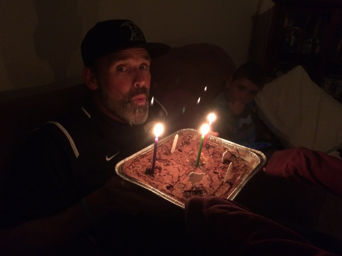 We made it home from Max's lacrosse banquet last night with time left to celebrate Rolf's birthday!  We may have had to squeeze in a celebration (with a homemade ice cream cake) but we're all keenly aware EVERY DAY that our life wouldn't be quite as much fun without this man in it!!!  Happy Happy Birthday Big Guy!