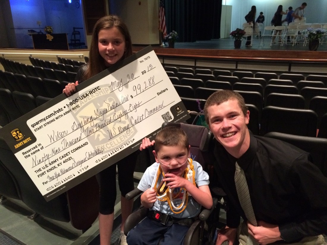 Rudy was most impressed with Wilson's NHS and CSF cords!  Ha Ha