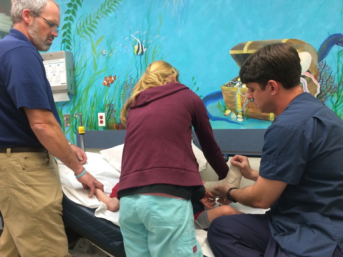 Actually kind of comforting to be in the ER and NOT be treating a heart related issue.