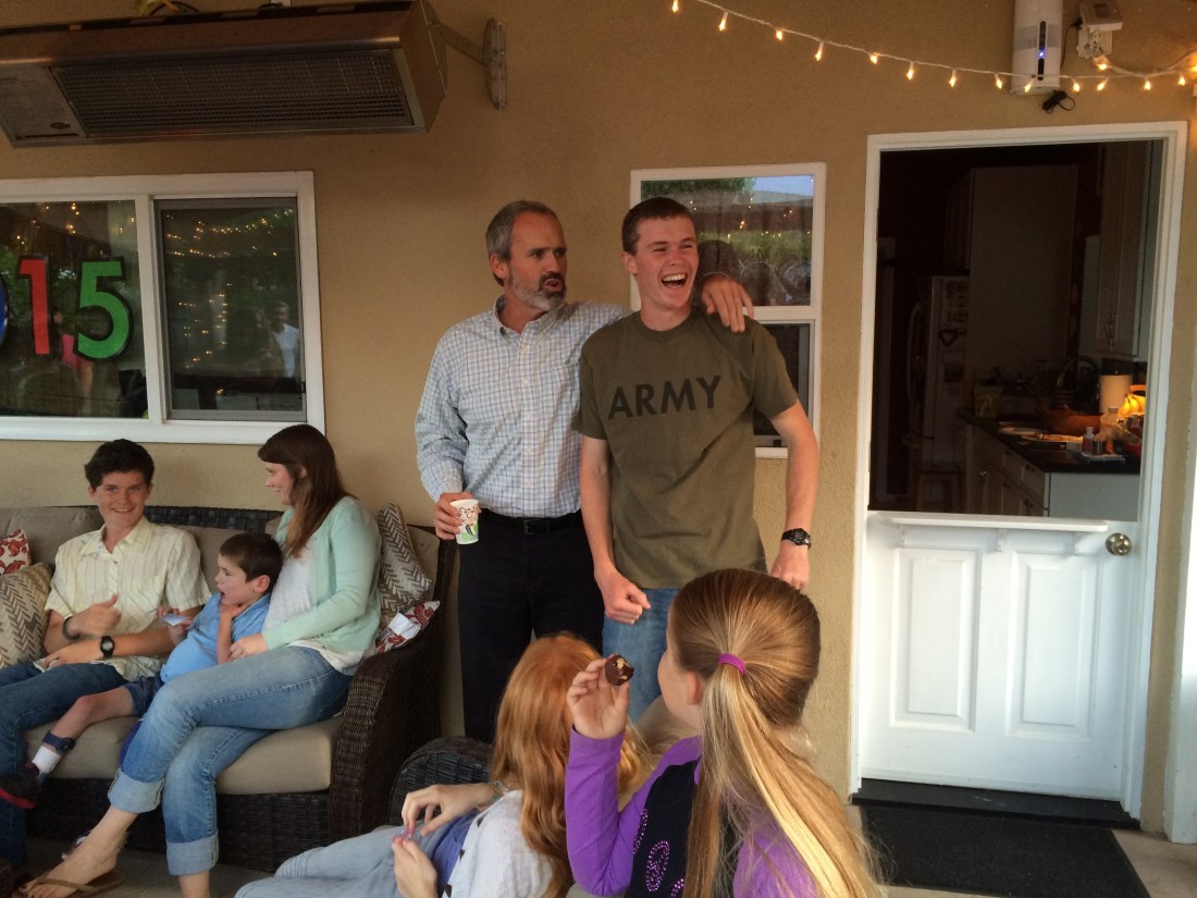 We were so grateful to share the evening with friends from church, the neighborhood and the rescue mission!!  :)