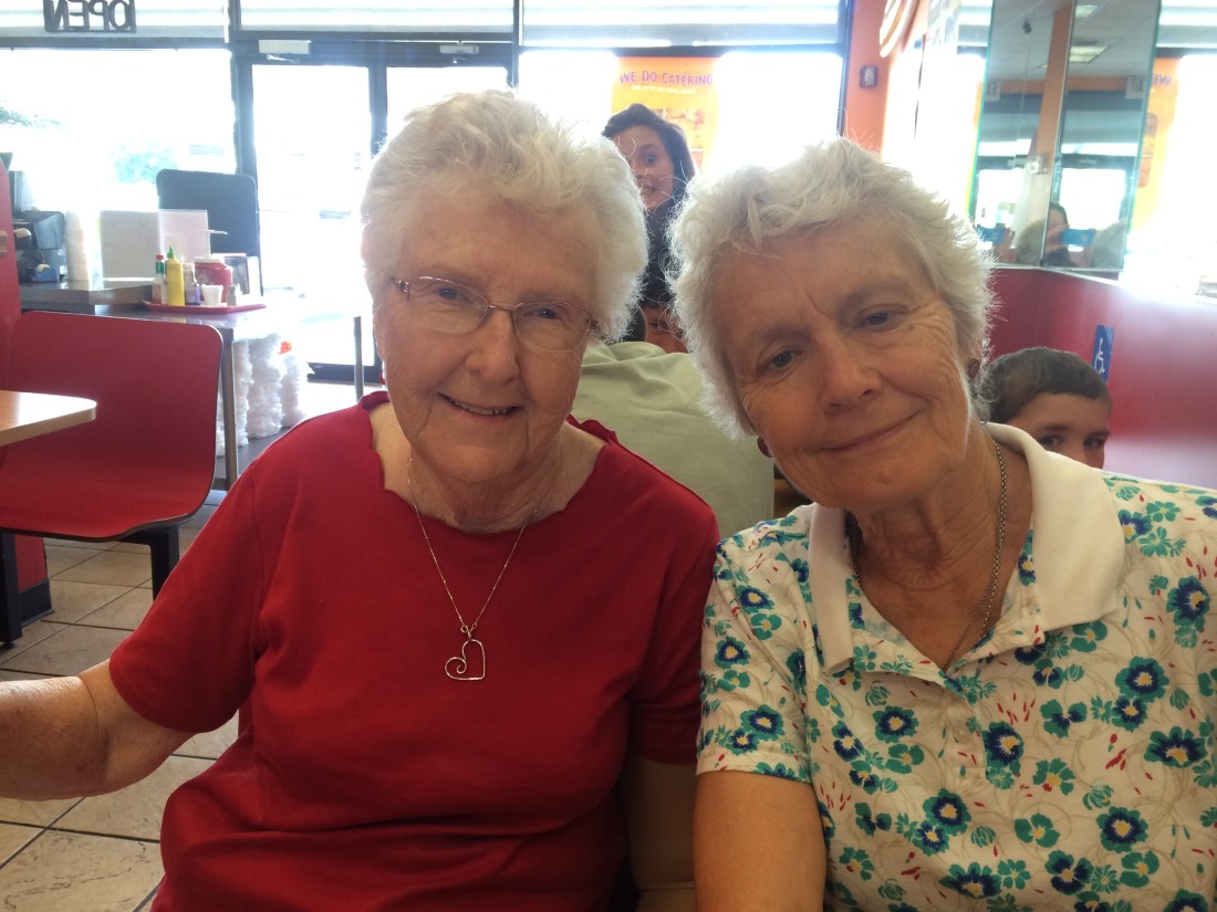 Vacation Roomies Gma Jo and Oma!