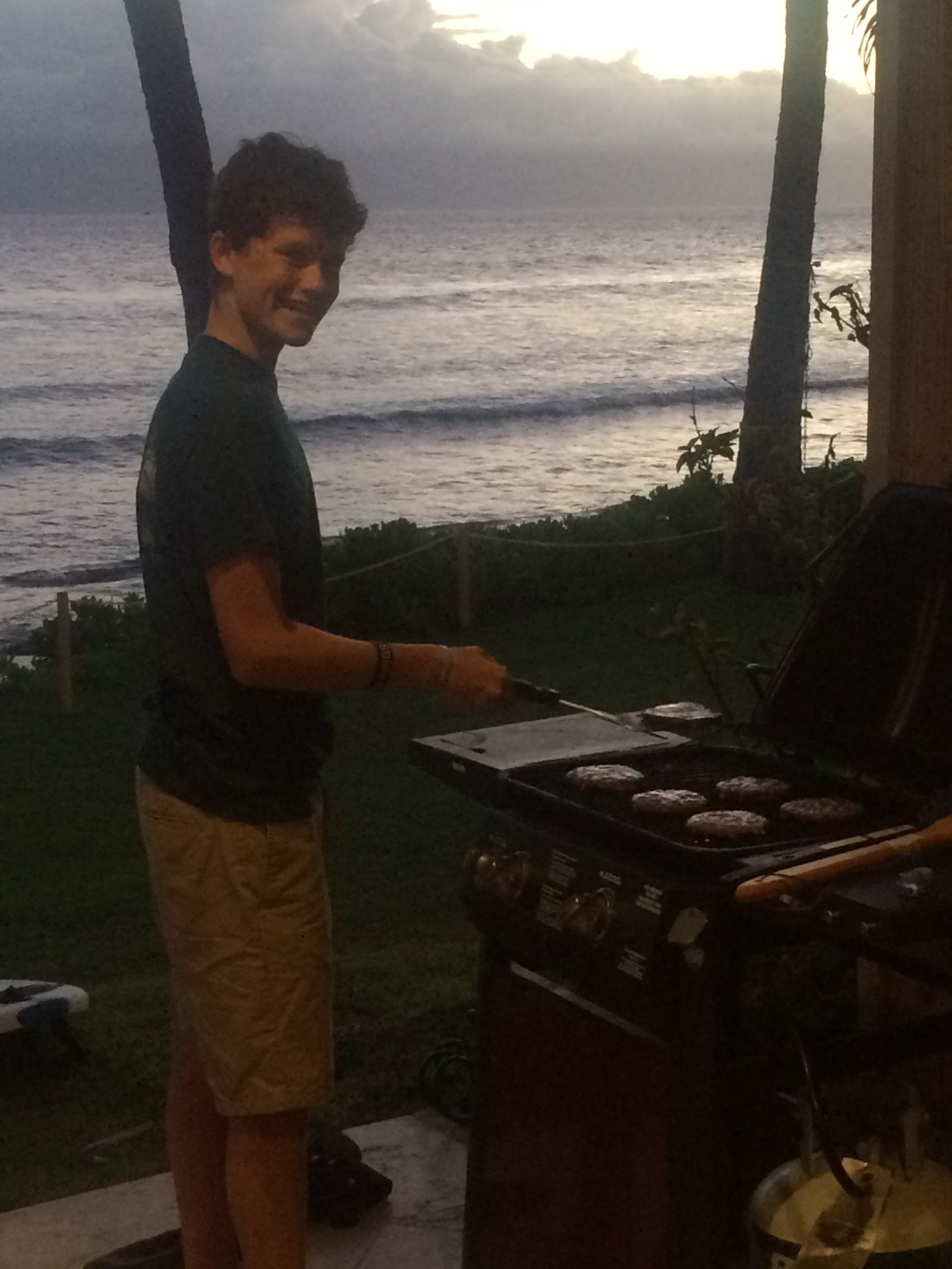 Max the grill master.