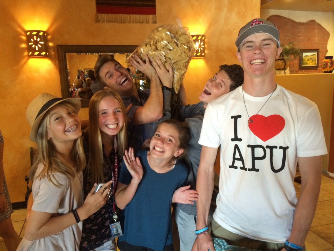 Icing on top of this amazing cake is the opportunity to reconnect with dear friends from long ago...Watch out APU! The Geylings and the Walkers are in da house!!