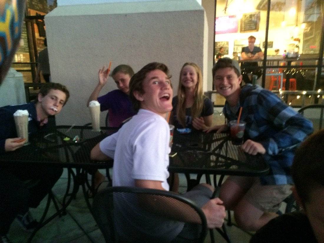 Big kids chillin'...